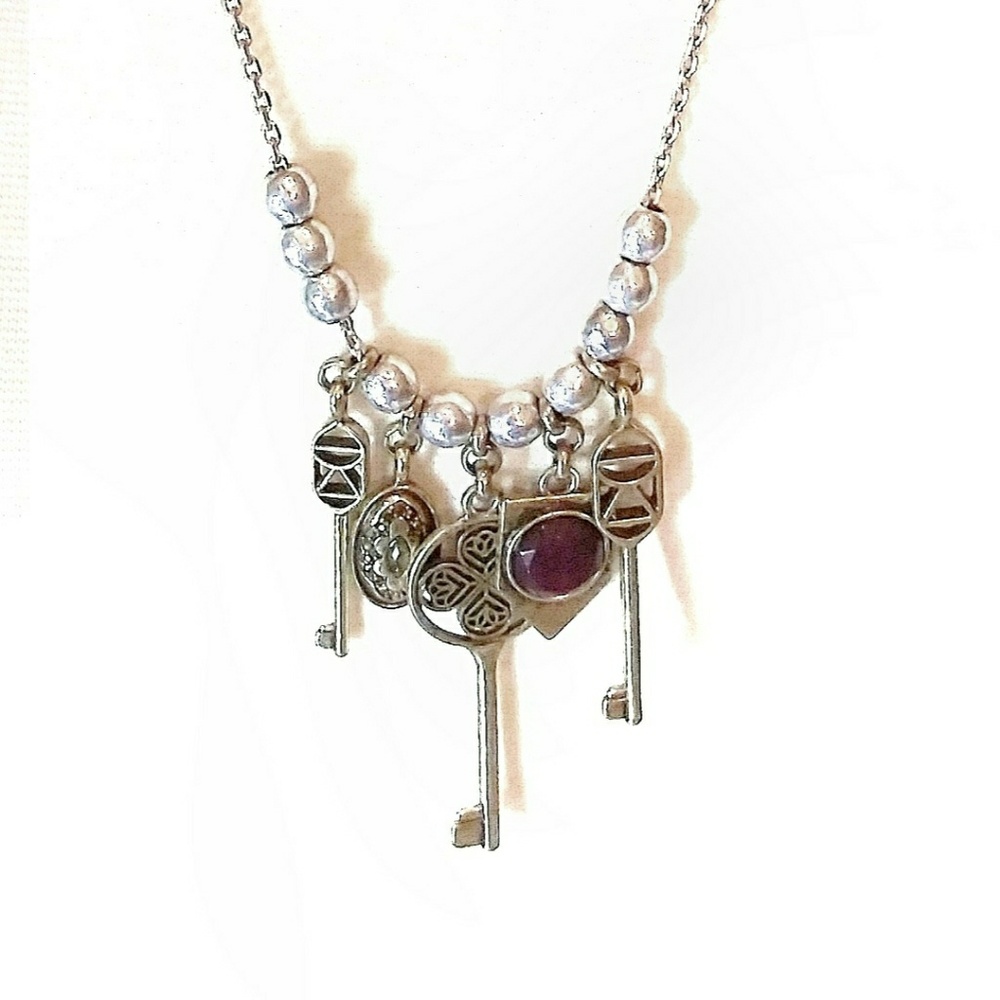 Lucky Brand Long Keys Necklace